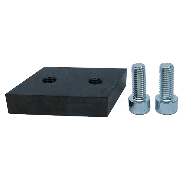 DAR-6340.0321.80 Darda CC 340 mes incl. bouten en shimms